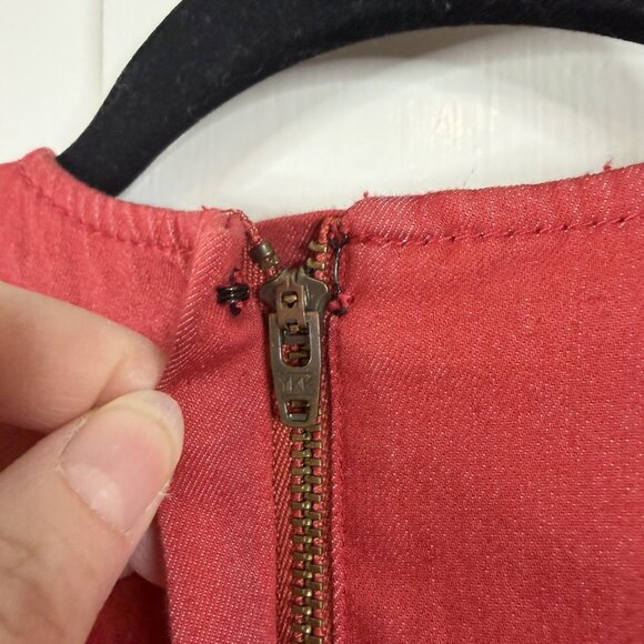 Worth New York Dress Size 0 Light Green Sleeveless Womens Sheath Pockets - Picture 7 of 8